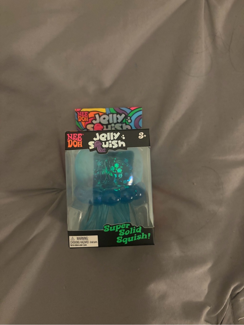 Jelly Squish Super Solid Squish Toy - Blue
